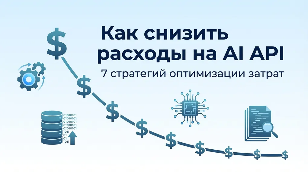 Снижаем расходы на AI API: 7 стратегий экономии 60–80% (2026)