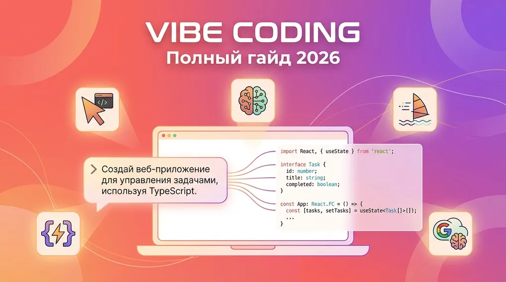 Vibe Coding 2026: полный гайд по AI-разработке