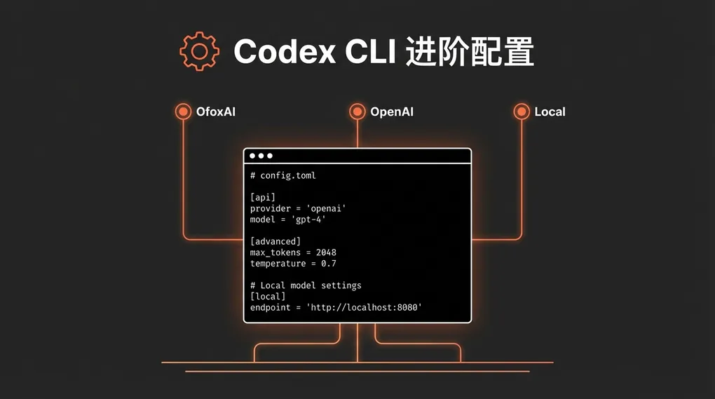 Codex CLI 切换模型 / 接入第三方 API 完全指南：DeepSeek、Ollama、config.toml 多 Provider 配置（2026）