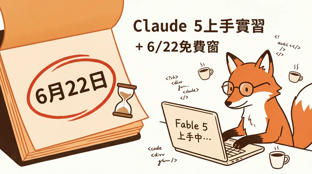 一天烧掉 $110 的 Claude Fable 5：免费窗口到 6月22号，且用且珍惜