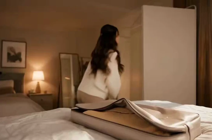 Three Outfit Changes in a Bedroom