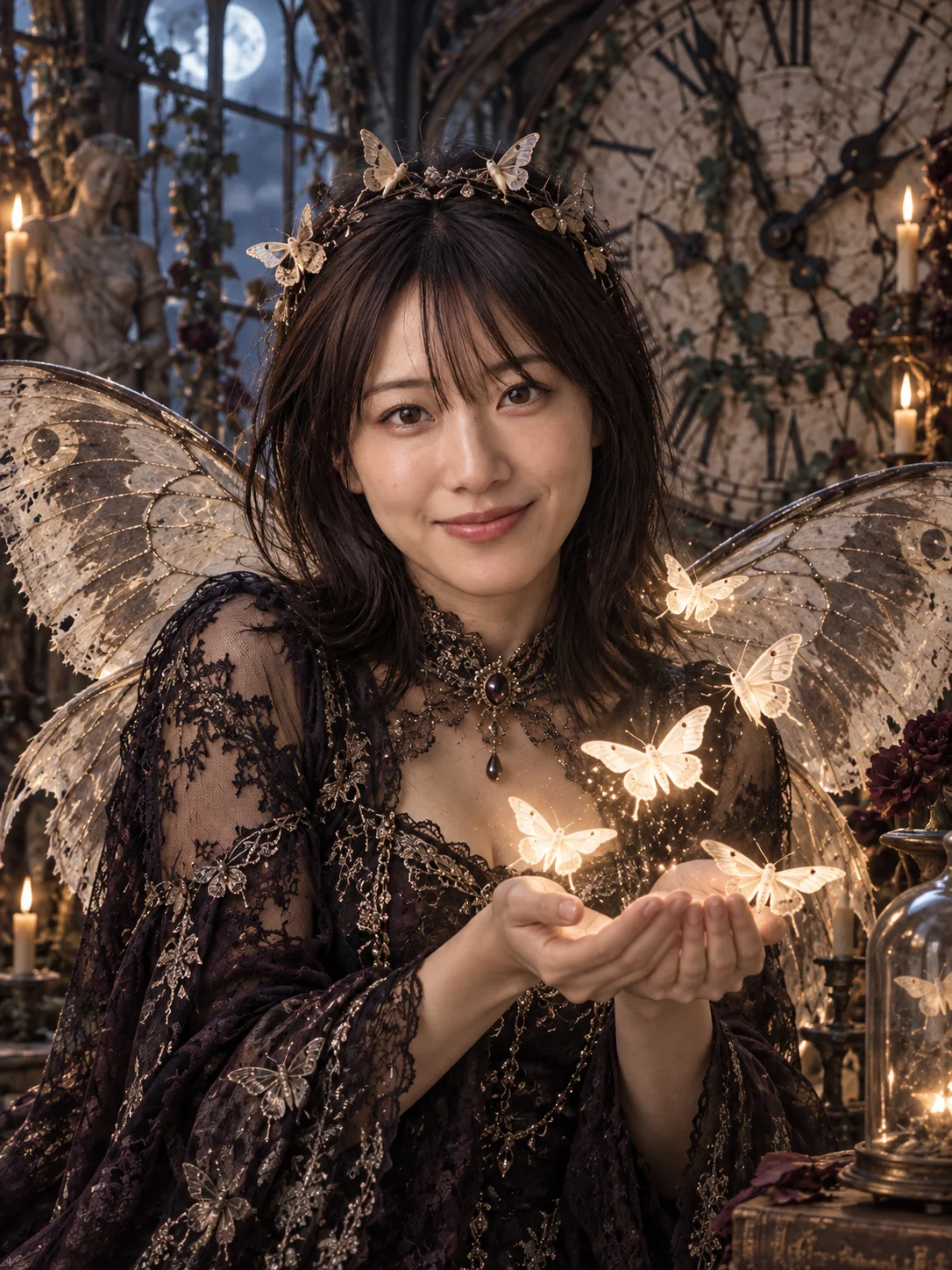 真夜中の蛾の魔女