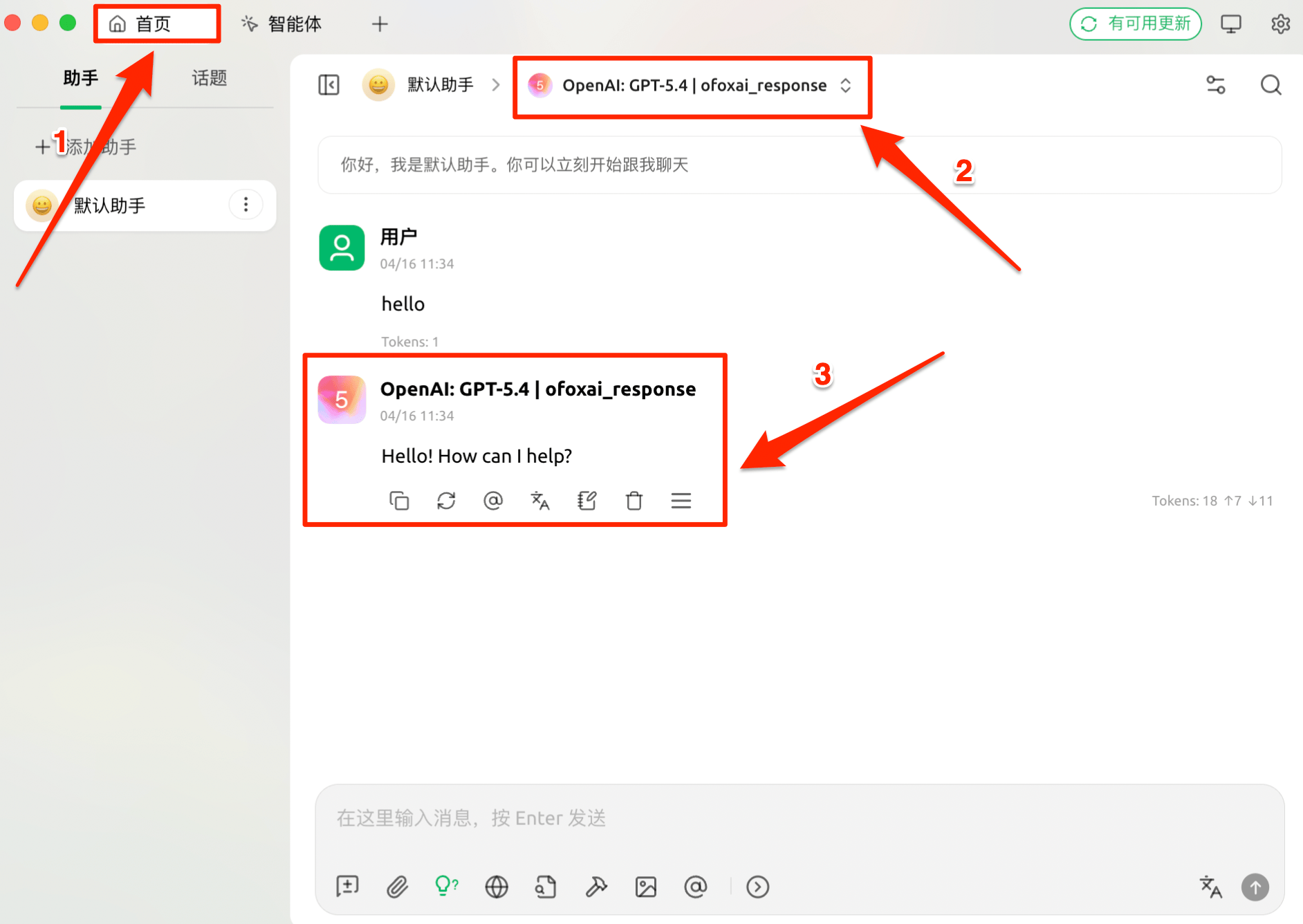 Select Model to Start Chat