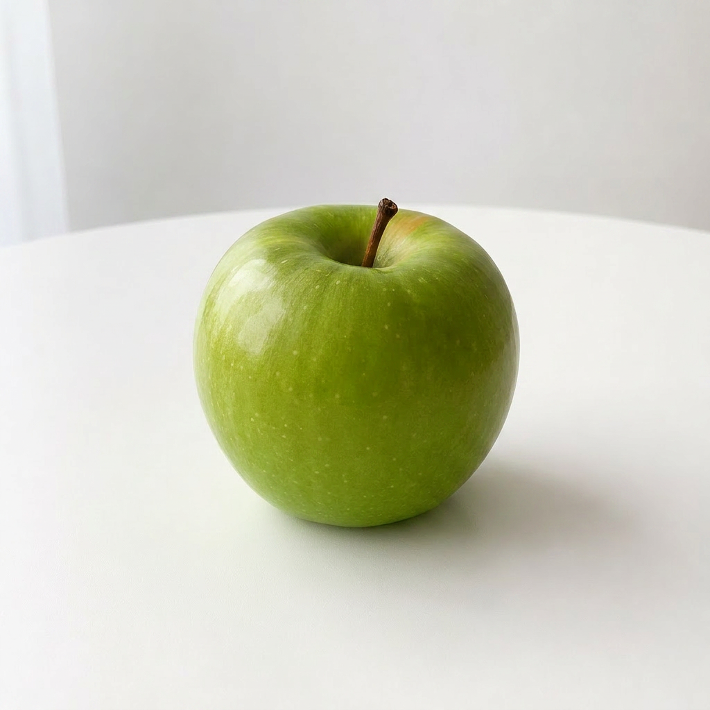 编辑后的绿苹果