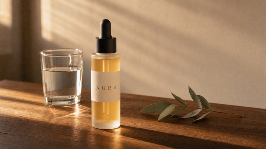AURA 精华油 · 午后一滴 · 首帧 · 首帧
